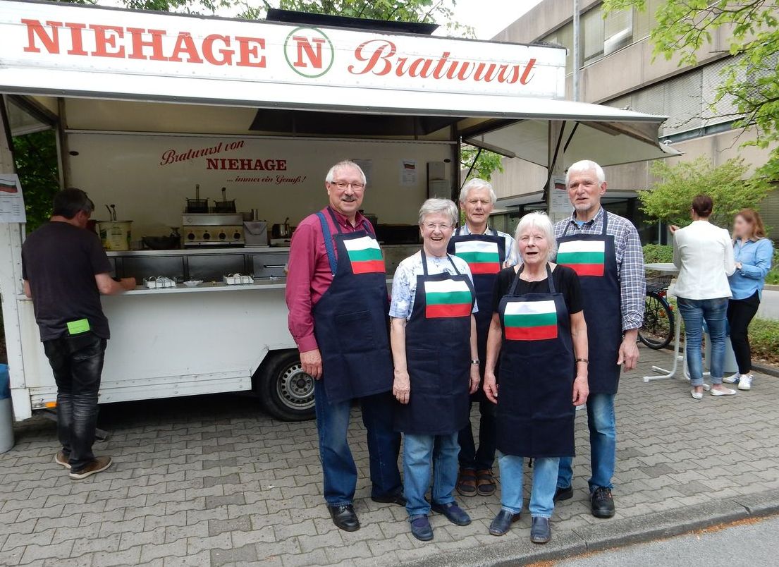 Eine Bratwurst in Bielefeld … NadeshdaBulgarieninitiative